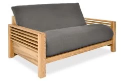 Horizon - 2 Seater Solid Oak Sofa Bed