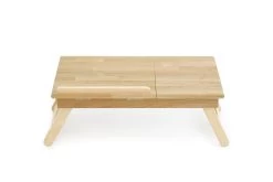 Laptop Table (oak & Birch) -Cozy Home Shop Oak Lap Top Table 3