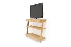 Oak Leaning TV Unit -Cozy Home Shop Oak Leaning Tv Unit 6