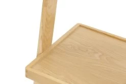 Oak Low Leaning Ladder Shelves -Cozy Home Shop Oak Low Ladder Shelf 4