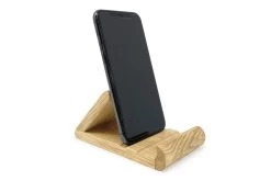 Oak Phone Holder