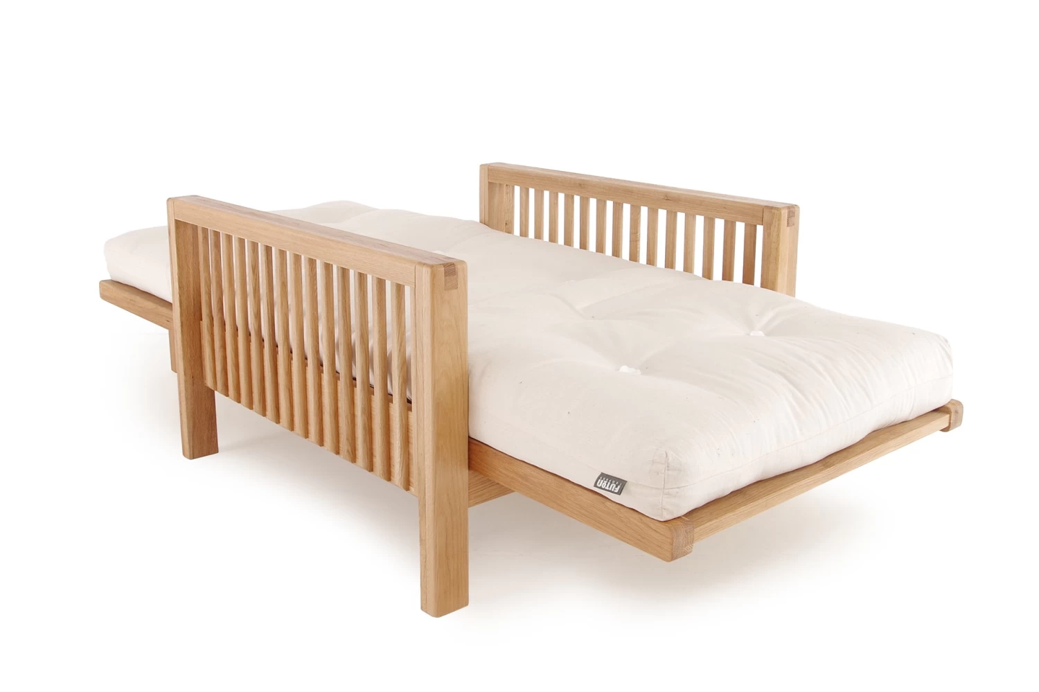 Rondo - Single Seater Oak Sofa Bed 4 Rondo - Single Seater Oak Sofa Bed - Image 4