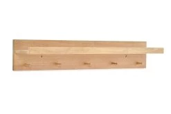Oak Shaker 5-Hook Rail (80cm) 8 Oak Shaker 5-Hook Rail (80cm) -Cozy Home Shop Oak Shaker 5 Hook 80cm 7