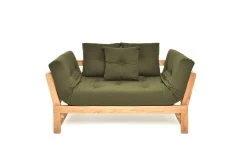 Oak Snuggler Sofabed -Cozy Home Shop Oak Snug3