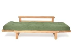 Oak Twingle Sofa Bed -Cozy Home Shop Oak Twingle Coast Weave Sea Foam Green 2