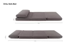 Oriku Sofa Bed - Lagoon Green -Cozy Home Shop Oriku Sofa Bed new 2 7ku2 at