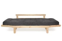 Twingle Pine Sofa Bed -Cozy Home Shop Pine Twingle Coast Weave Charcoal 2