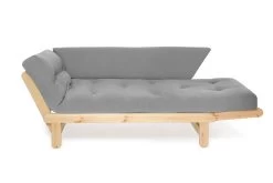 Twingle Pine Sofa Bed -Cozy Home Shop Pine Twingle Handloom Cloud Grey 1