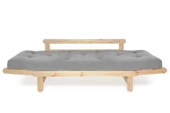 Twingle Pine Sofa Bed -Cozy Home Shop Pine Twingle Handloom Cloud Grey 2