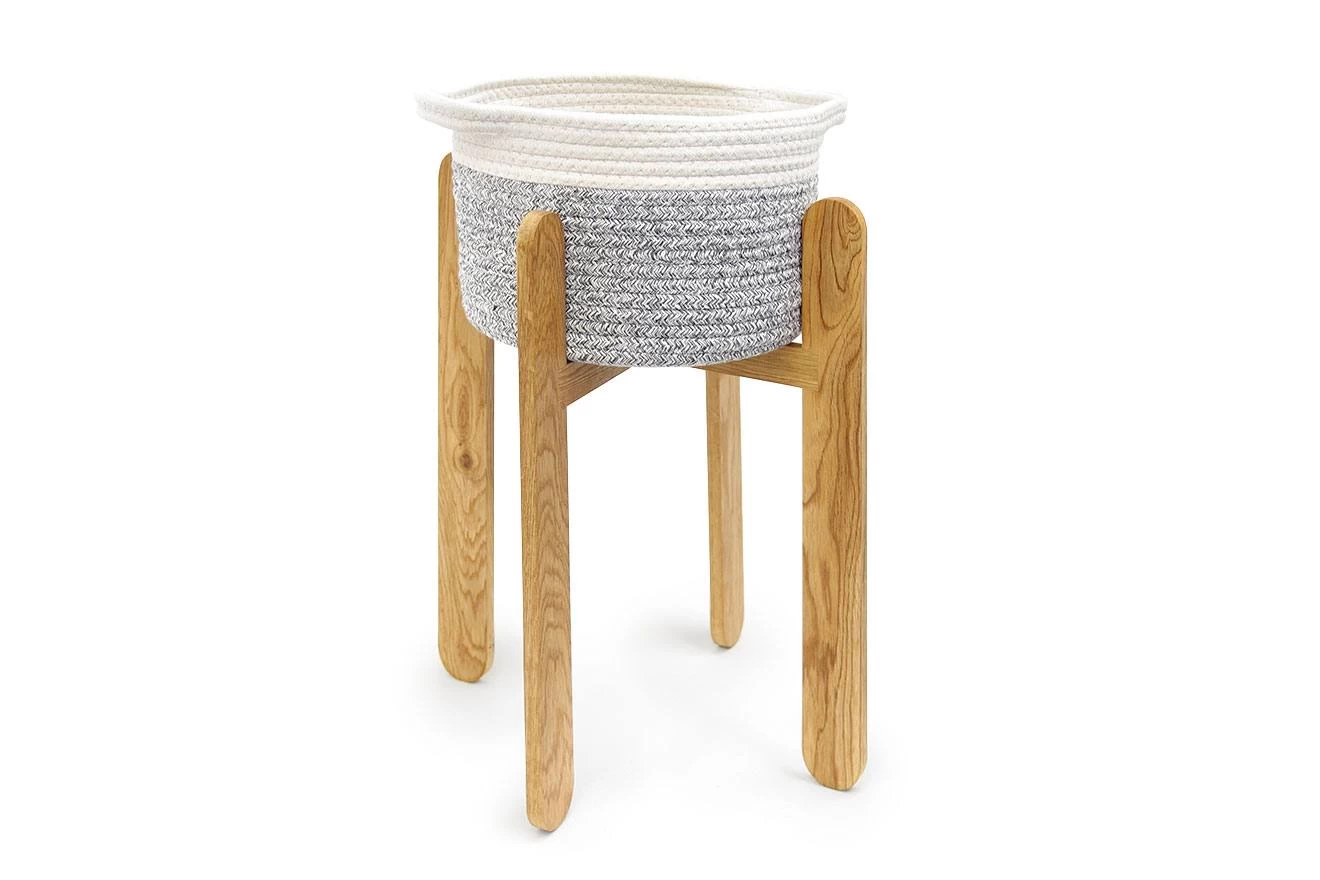 Oak Plant Stand 1 Oak Plant Stand