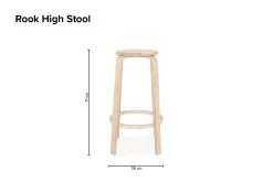 Rook High Stool -Cozy Home Shop Rook High Stool