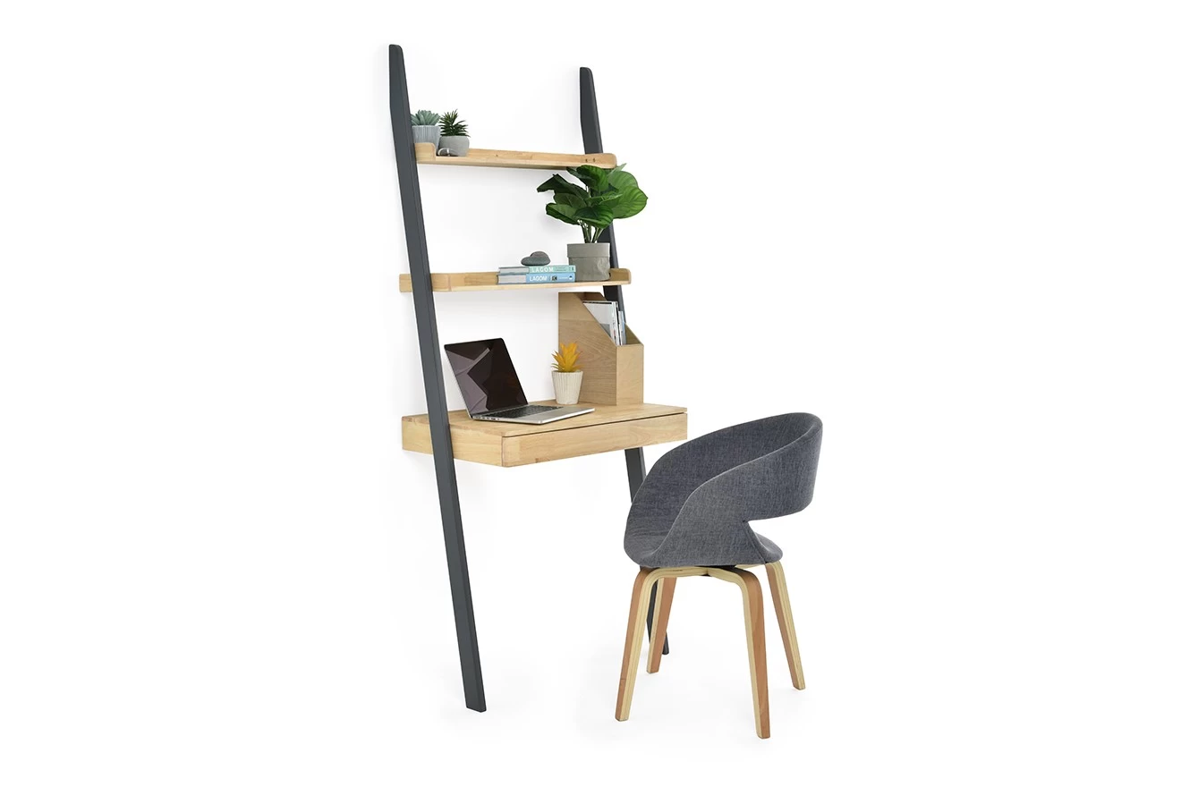 Ladder Desk (Rubberwood & Pine) 6 Ladder Desk (Rubberwood & Pine) - Image 6