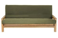 Cocoon - 3 Seater Oak Sofa Bed -Cozy Home Shop SB3 Cocoon Oak edited