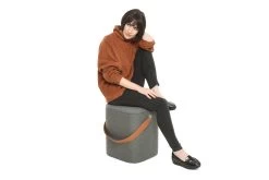 Stow Stool (large) 9 Stow Stool (large) -Cozy Home Shop STOOL STOW LRG WITH MODEL
