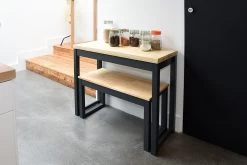 Solari Bench 85cm -Cozy Home Shop Solari Table Lifestyle 4 5v25 lt