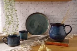 Dapple Glaze Jug -Cozy Home Shop Studio Session 593 edited cksg xm