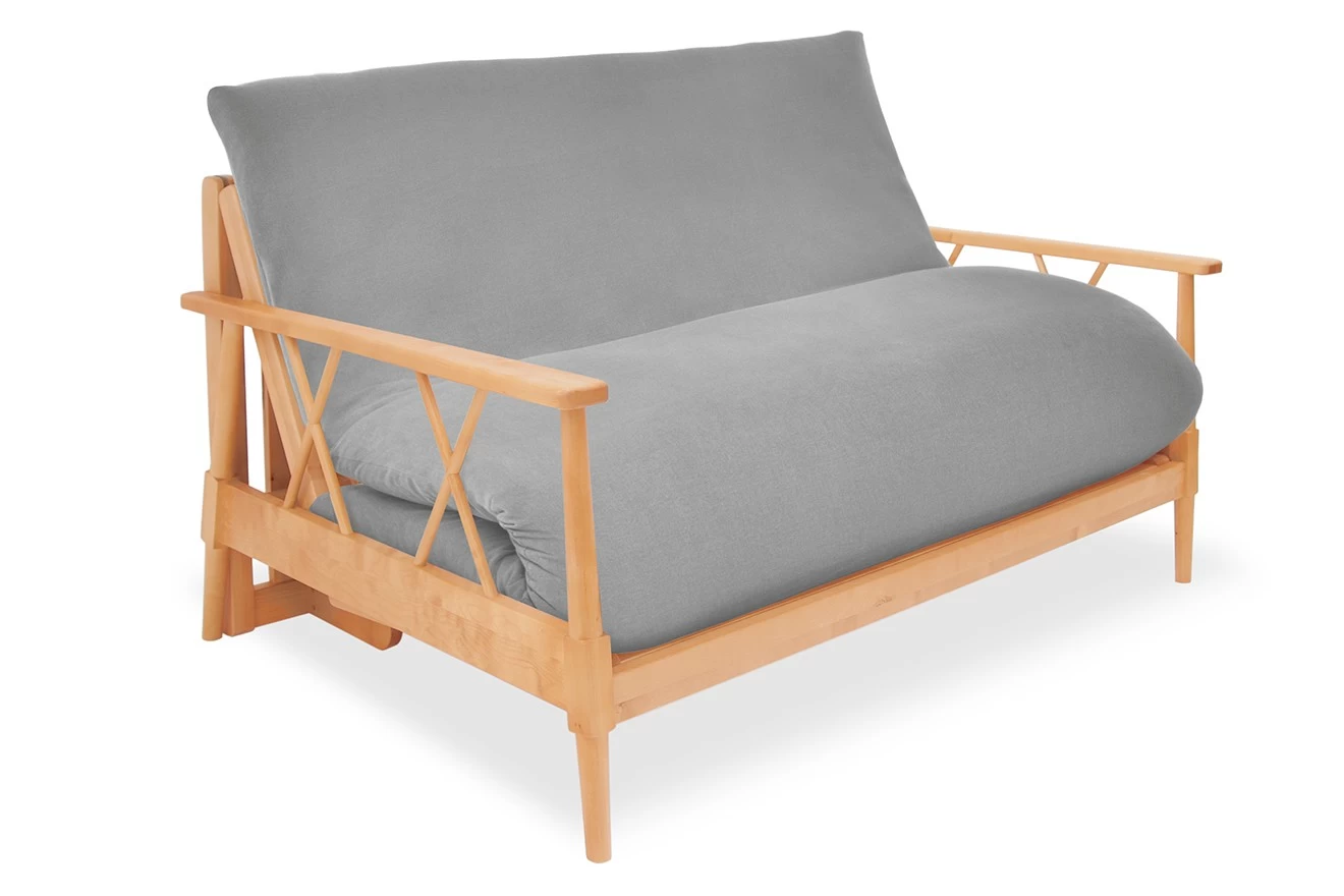 Suki - 2 Seater Birch Double Sofa Bed 1 Suki - 2 Seater Birch Double Sofa Bed