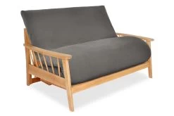 Swift - 2 Seater Solid Oak Double Sofa Bed