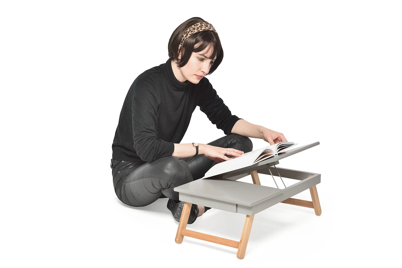 Laptop Table (Wild Dove Grey) 6 Laptop Table (Wild Dove Grey) - Image 6