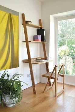 Oak Lean-To Desk 8 Oak Lean-To Desk -Cozy Home Shop lean to desk