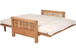 Oke - 2 Seater Solid Oak Sofa Bed -Cozy Home Shop oke 2 seater sofa bed 9