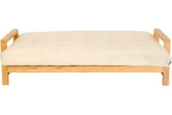 Quad - 3 Seater Birch Sofa Bed -Cozy Home Shop quad 3 seater birch sofa bed 3