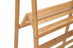 Bamboo 2-Shelf Folding Wardrobe 12 Bamboo 2-Shelf Folding Wardrobe -Cozy Home Shop st bam wrd 05 07 2018 12