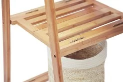 Bamboo 2-Shelf Folding Narrow Wardrobe 10 Bamboo 2-Shelf Folding Narrow Wardrobe -Cozy Home Shop st bam wrd 05 07 2018 8