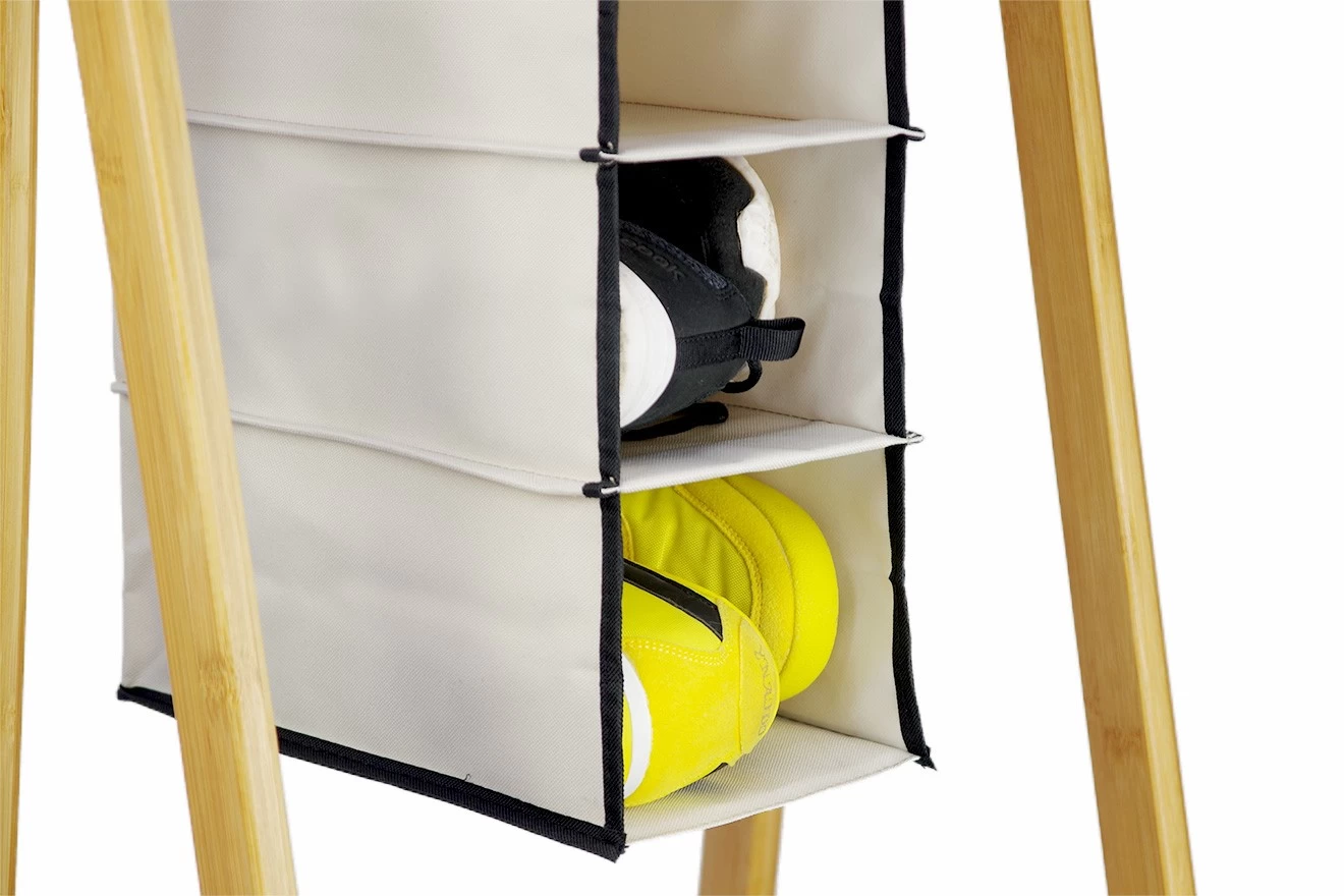 Mini Canvas Storage Shoe Organiser 2 Mini Canvas Storage Shoe Organiser - Image 2