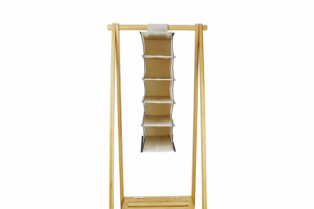 Mini Canvas Storage Shoe Organiser 3 Mini Canvas Storage Shoe Organiser - Image 3