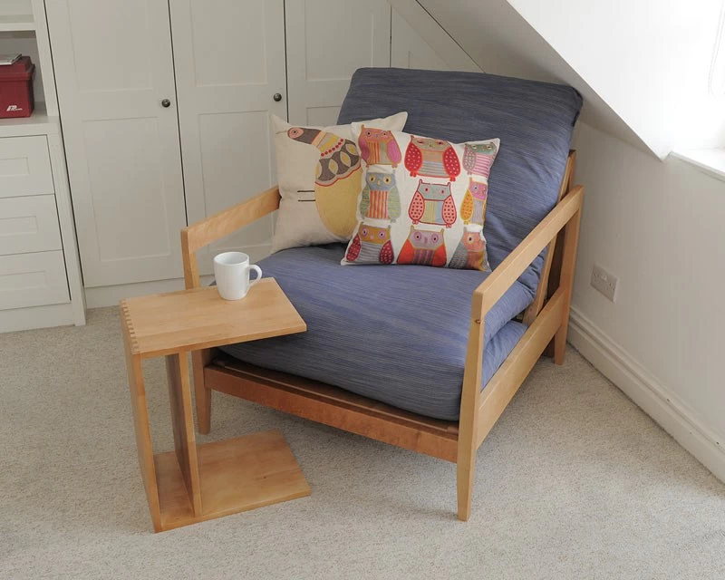 Birch Supper Table With Shelf 2 Birch Supper Table With Shelf - Image 2