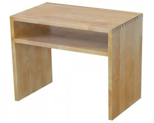 Birch Supper Table With Shelf 5 Birch Supper Table With Shelf - Image 5