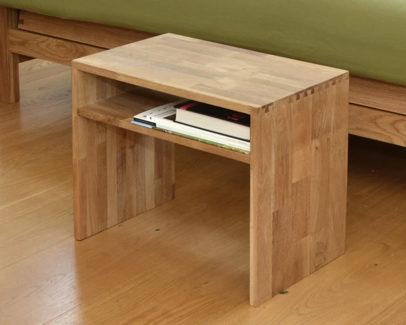 Oak Supper Table With Shelf 3 Oak Supper Table With Shelf - Image 3